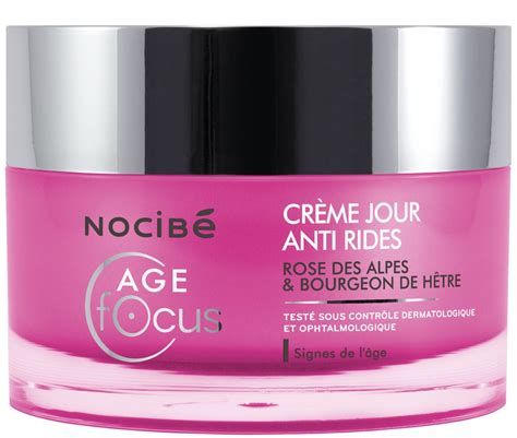 Avis crème de jour anti rides age focus de nocibé.